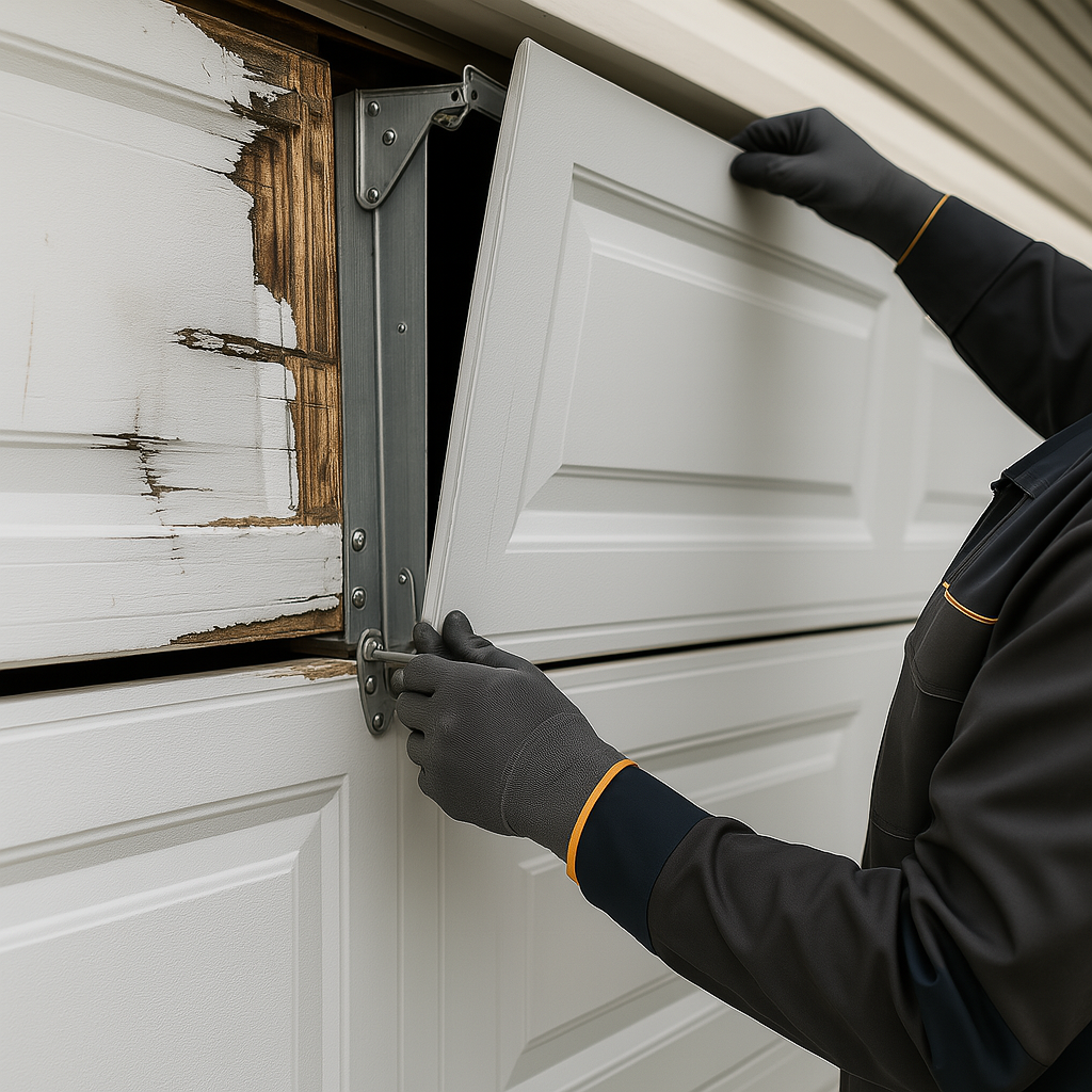 Garage door opener repair and maintenance service in Spring TX