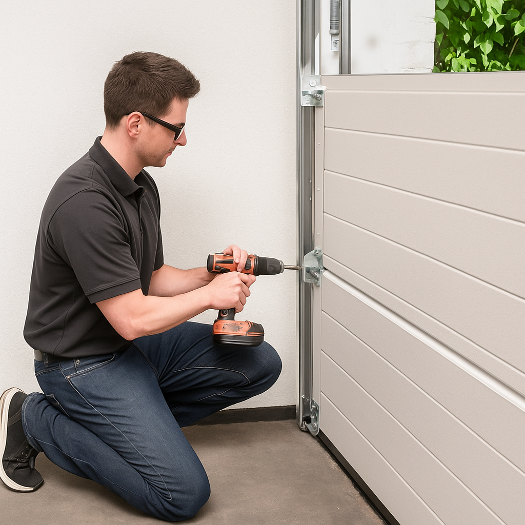 Professional commercial garage door installation service in Spring TX